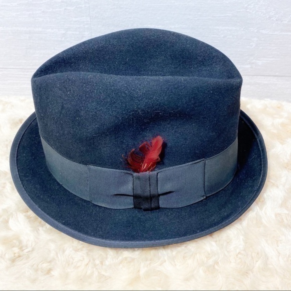 Vintage Stetson Fedora Color Black